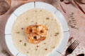 Risotto allo Champagne con Gamberi